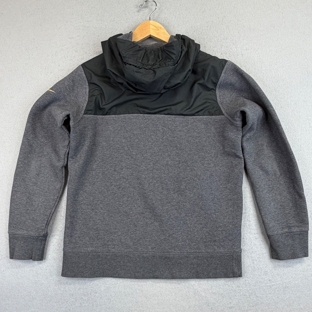 Nike Green Bay Packers Hoodie Mens Medium Grey NFL Football Pullover - Picture 3 of 10